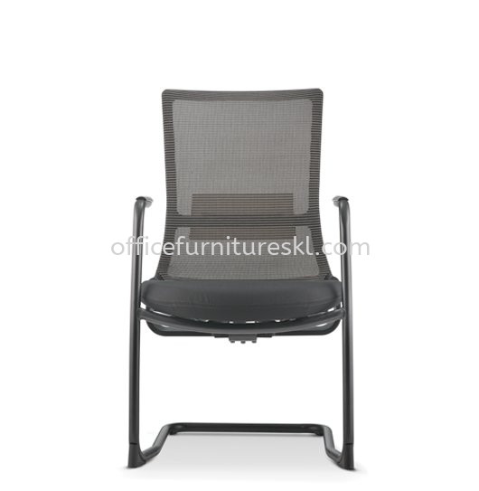 ROYSES VISITOR ERGONOMIC MESH OFFICE CHAIR WITH ARM AND EPOXY BLACK CANTILEVER BASE -ergonomic mesh office chair kelana jaya | ergonomic mesh office chair menara citybank | ergonomic mesh office chair offer