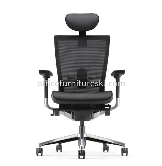 MAXIM HIGH BACK ERGONOMIC MESH OFFICE CHAIR WITH ALUMINIUM BASE-ergonomic mesh office chair subang | ergonomic mesh office chair gombak | ergonomic mesh office chair best buy