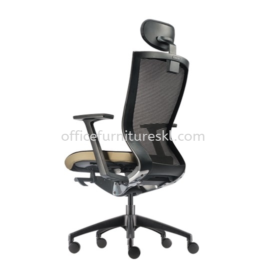 MAXIM HIGH BACK ERGONOMIC MESH OFFICE CHAIR WITH ROCKET NYLON BASE -ergonomic mesh office chair putra jaya | ergonomic mesh office chair bandar tun razak | ergonomic mesh office chair near me