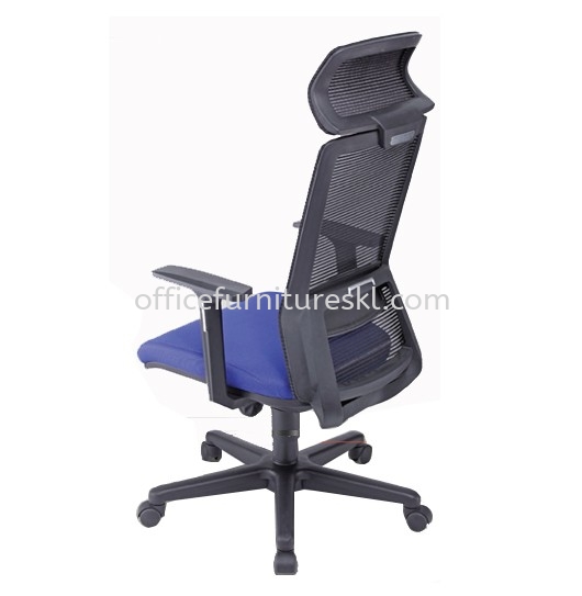 MALLOW 1 HIGH BACK ERGONOMIC MESH OFFICE CHAIR FIXED ARMREST-ergonomic mesh office chair sungai way | ergonomic mesh office chair sentul | ergonomic mesh office chair top 10 best new design office chair