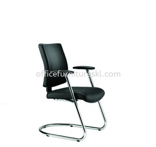 BRABUSS EXECUTIVE VISITOR LEATHER OFFICE CHAIR - office chair pudu plaza | office chair taman desa | office chair promotion