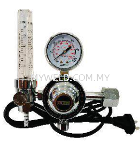 Ace Weld CO2 Heater Regulator C/W Flowmeter 36V