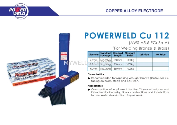 Powerweld Cu 112