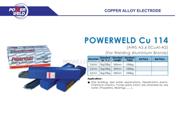 Powerweld Cu 114