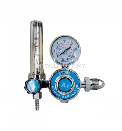 Ace Weld Argon Mix Regulator with Flowmeter (Diaphragm)