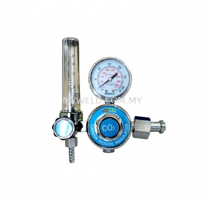 Ace Weld CO2 Regulator with Flowmeter (Diaphragm)