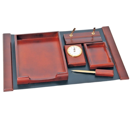 W 1067 Wooden 6in1 Desktop Set