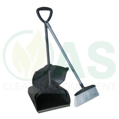 Dust Pan With Nylon Broom