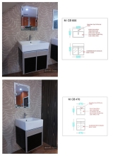 Aluminium Washroom Vanlity Basin Unit