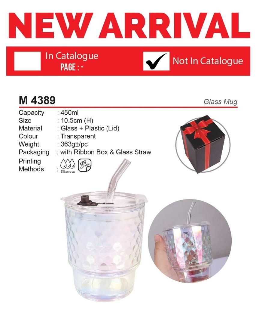 M 4389 Glass Mug(A) 