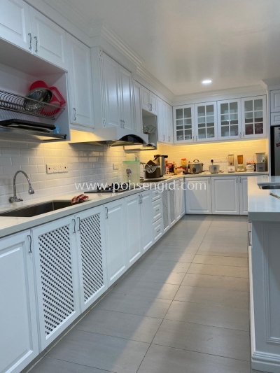 Nyatoh Spray Paint Kitchen Cabinet #JELEBU