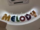 Melody - led Backlit Box Up 3D Lettering  LED Backlit Box Up 3D Lettering Signboard
