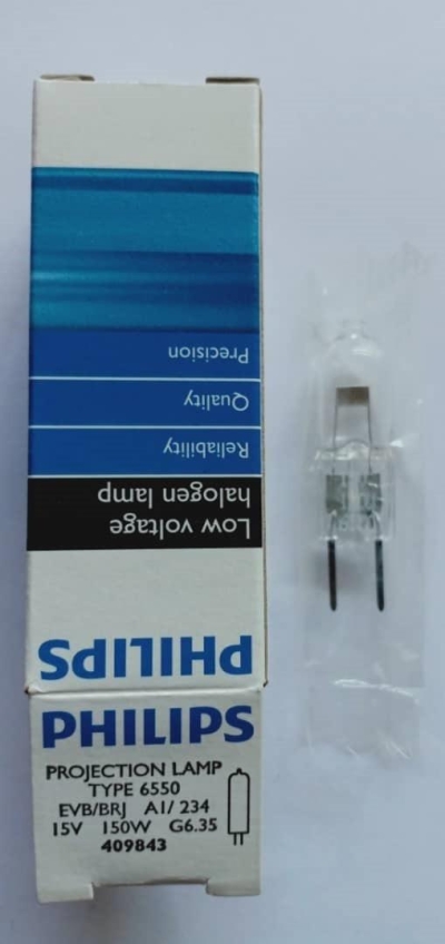 Philips 6550 EVB/BRJ A1/234 G6.35 15V150W