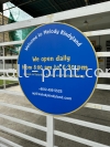 Melody (Penang) - Aluminium Composite Panel with Sticker Aluminium Composite Panel Signboard