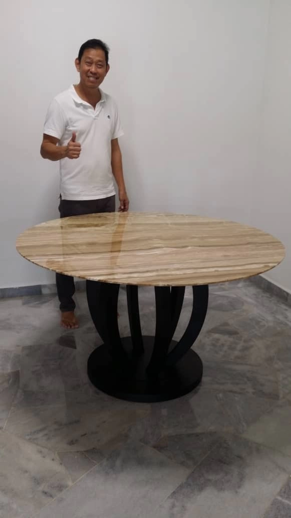 Luxury Dining Table | Stain Free | Dilegno Onyx