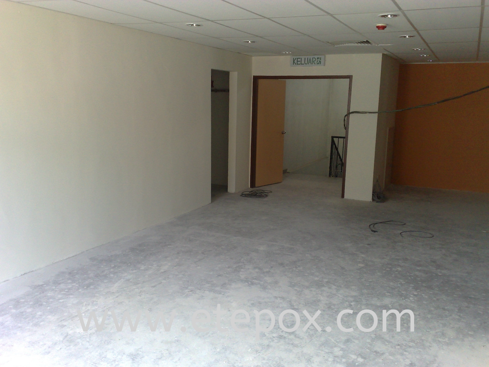 Epoxy SL Flooring, Meternity Hospital, Klang