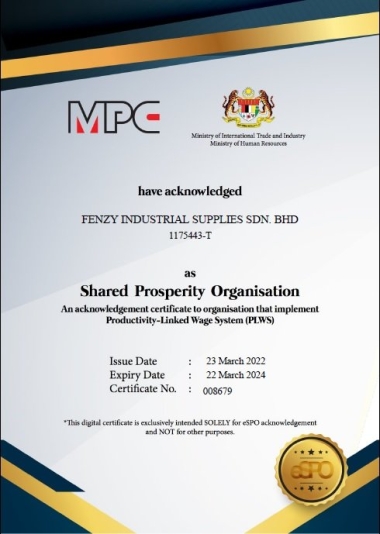 Fenzy Industrial Supplies Sdn Bhd