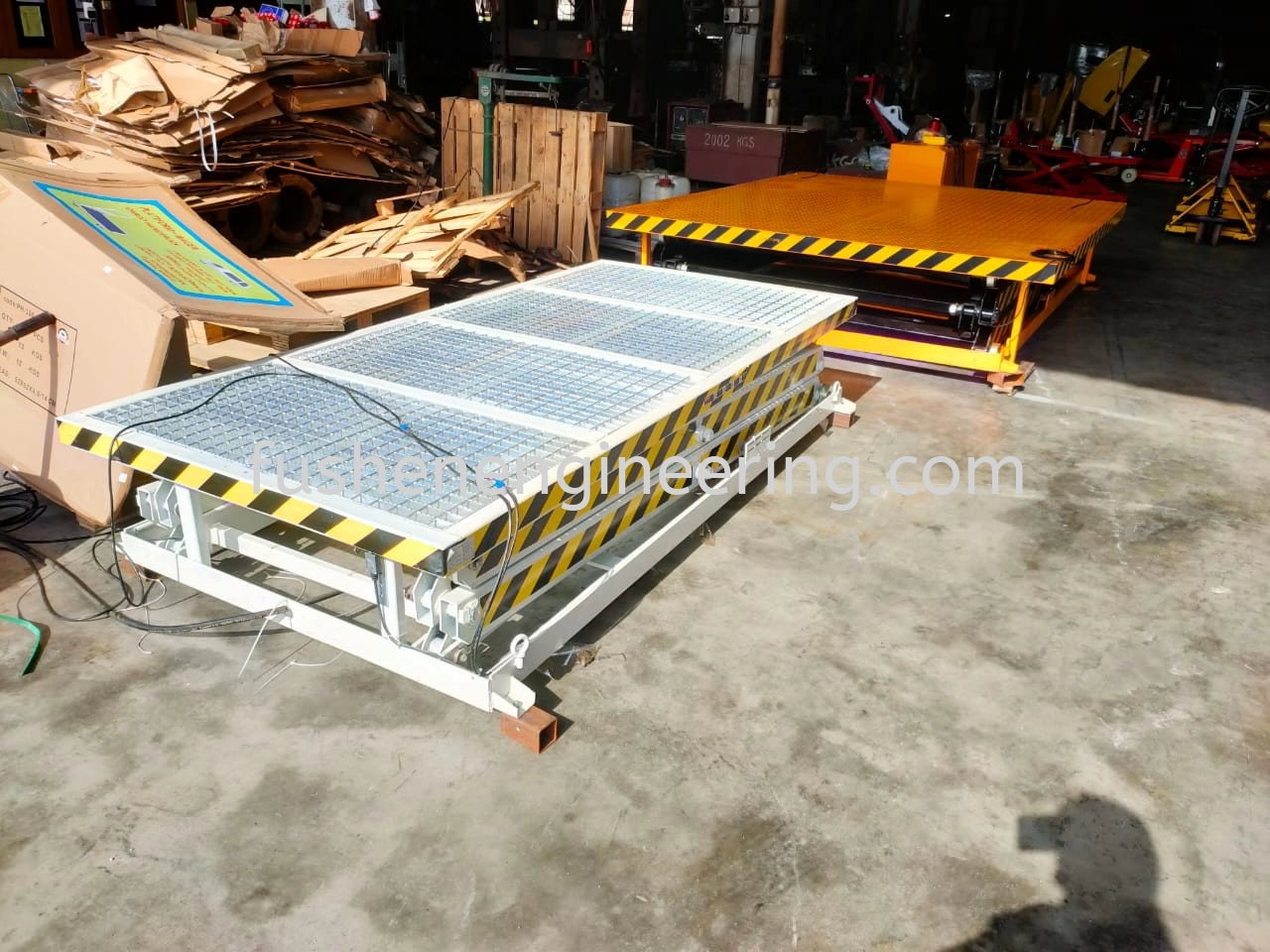 FUSHEN Stationary Hydraulic Scissor Lift 