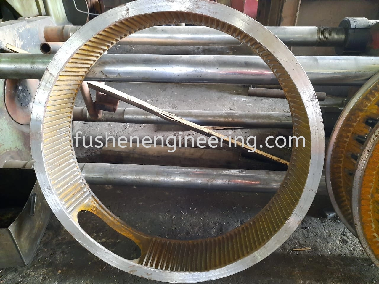 To supply Cast Steel A5 Pulverizing Wheel for casting line.