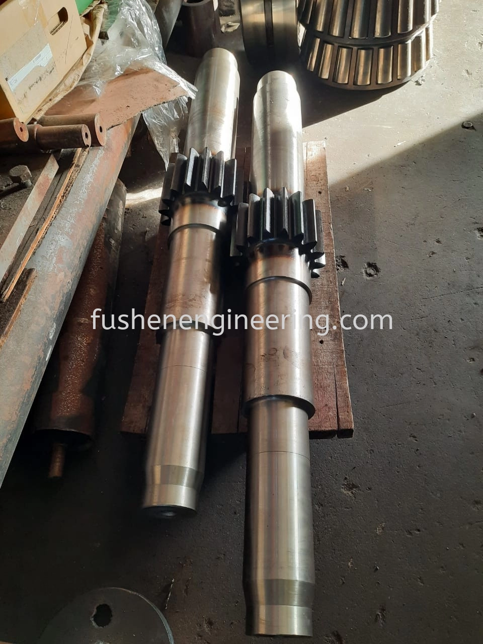 To machining and hardening of 705 Steel Shaft Gear.