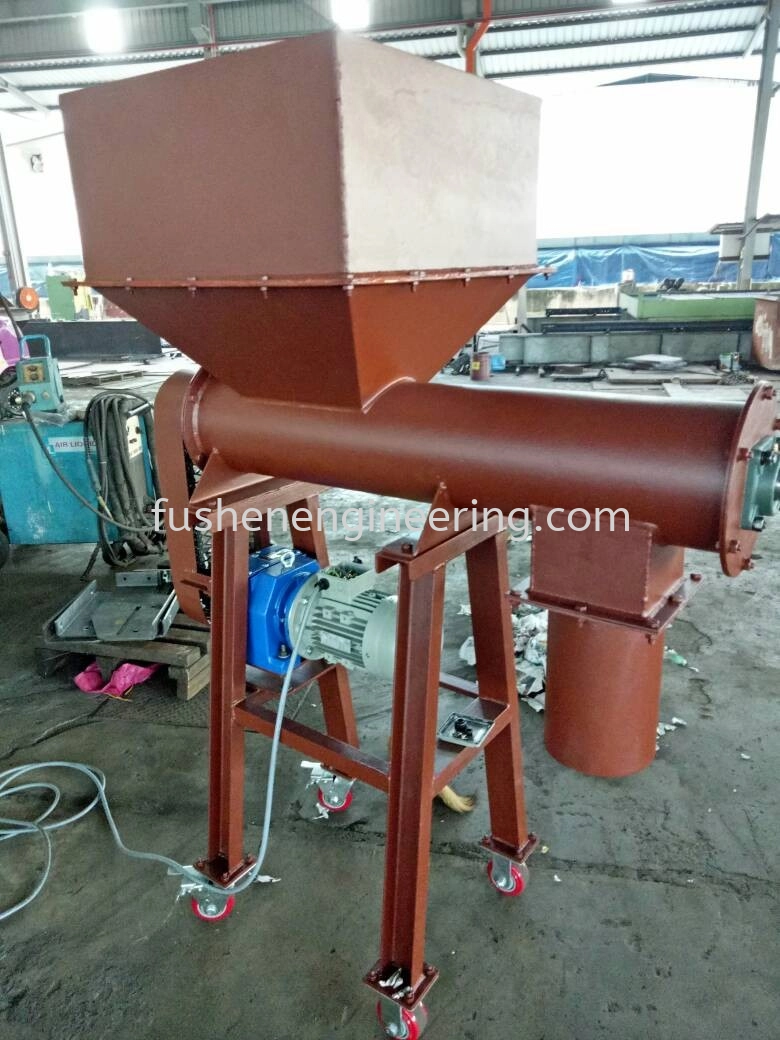 Extruder Screw Convegor cw Hopper Structure