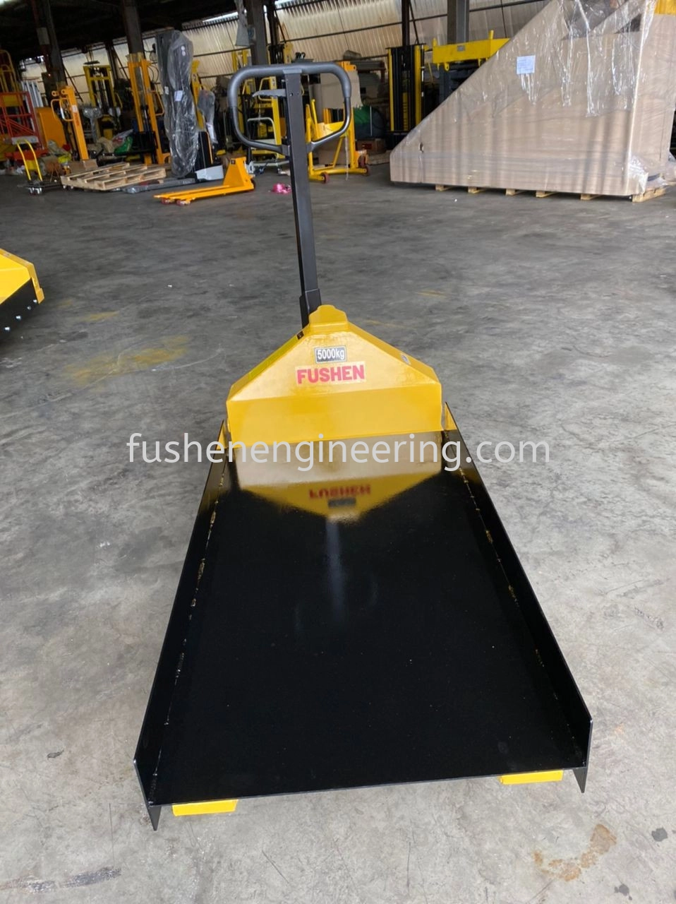 Customized As Per Required [5.0T Pallet Truck, Adding Platform]