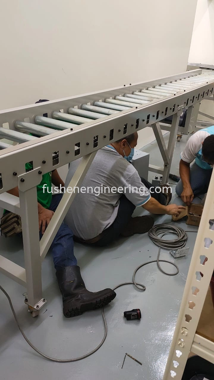 Installation Conveyor Roller