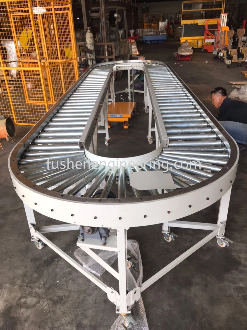 Installation Conveyor Roller