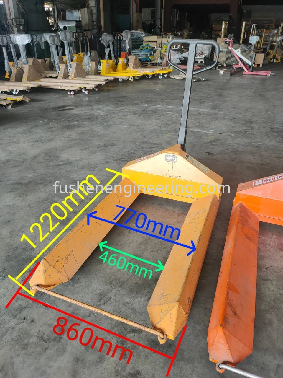 Paper Roll Pallet Truck - ZT Series