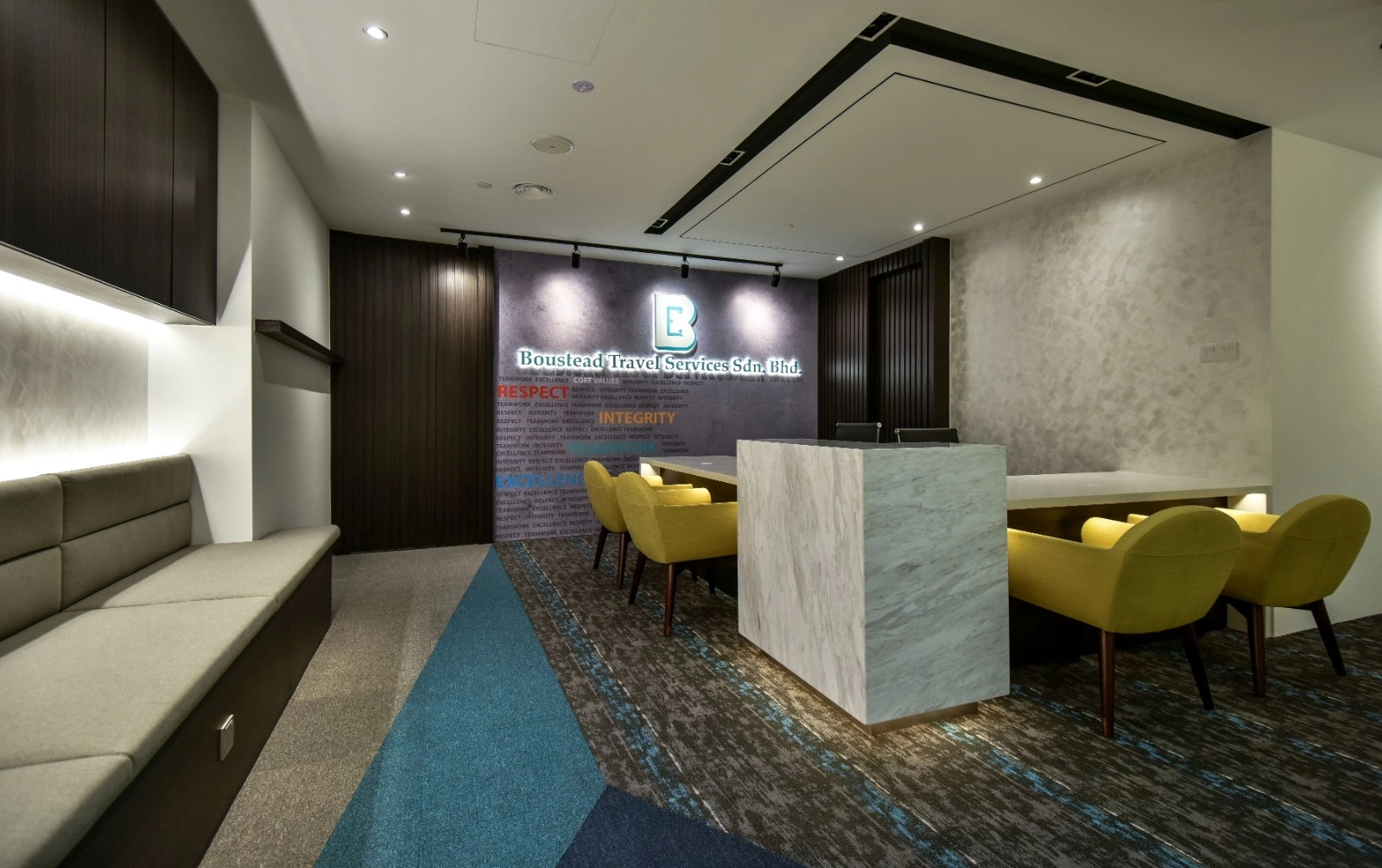 Best Commercial Office Design | Boustead Travel Services . Phase I