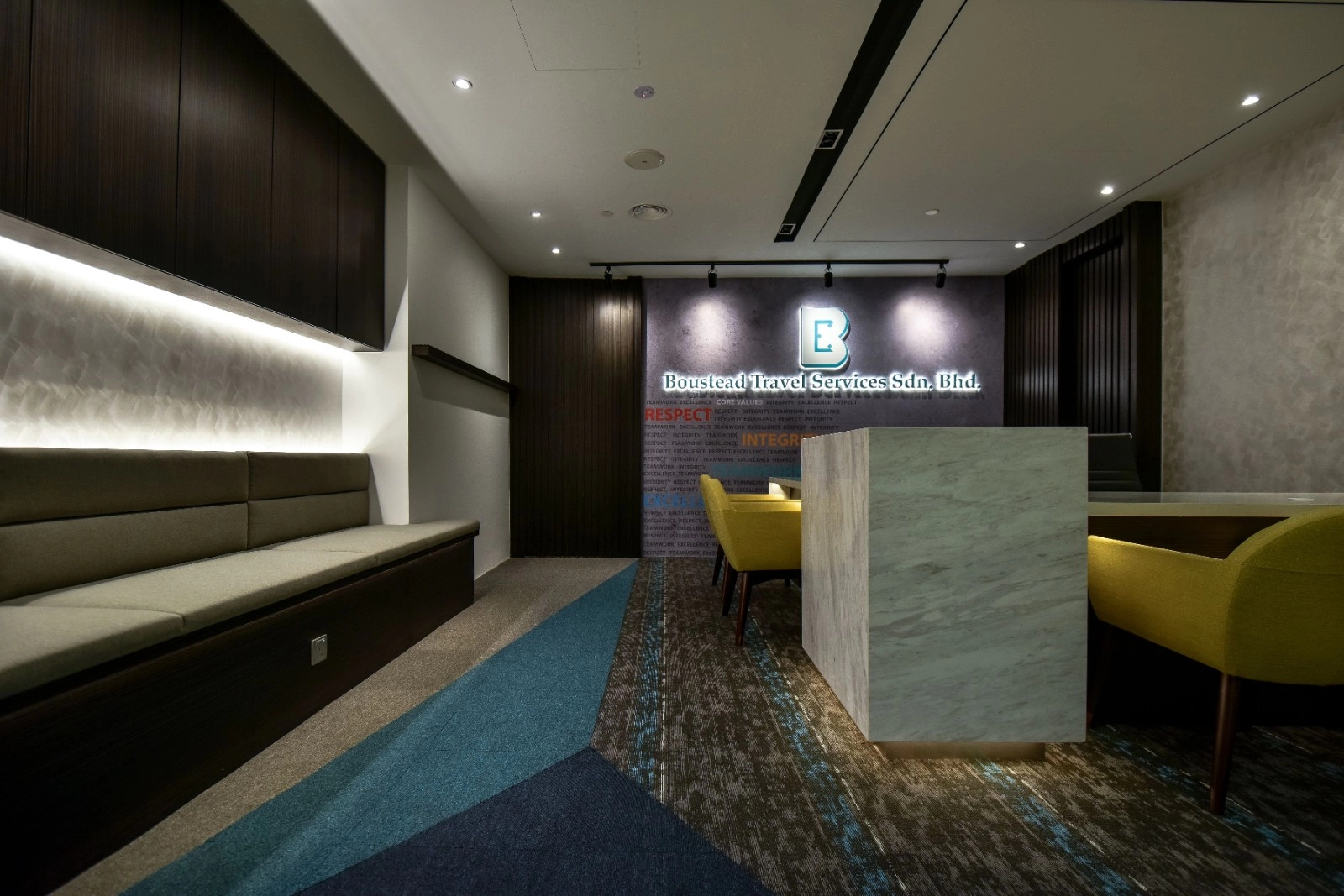 Best Commercial Office Design | Boustead Travel Services . Phase I