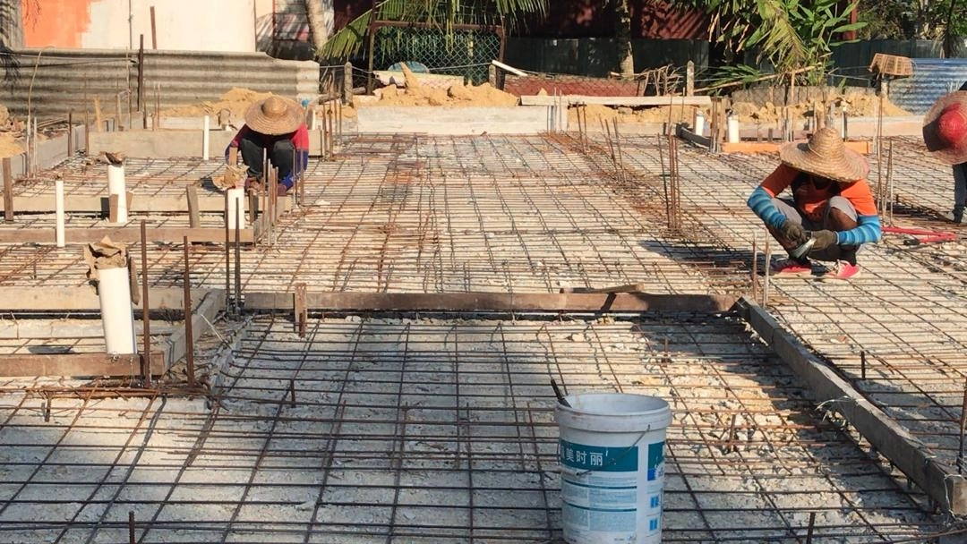Form Work For Concrete Base