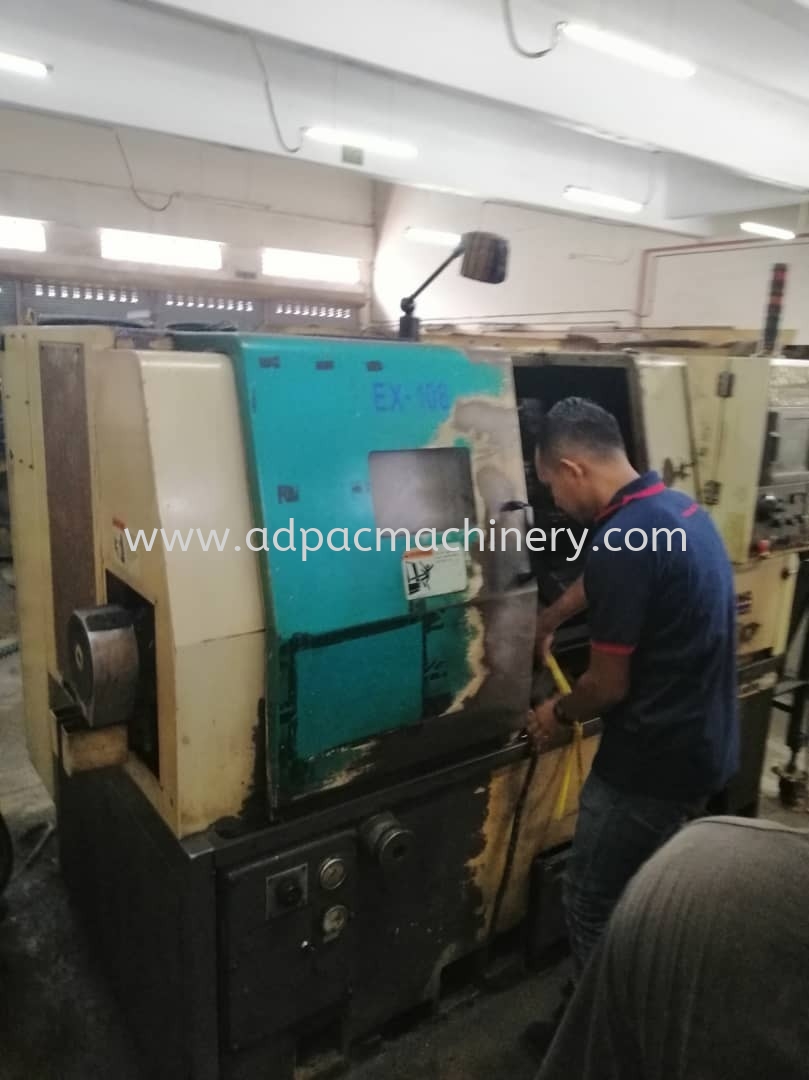 Installation of Used CNC Lathe Machine