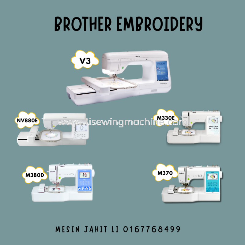 Mesin Sulam Portable Brother Innov-is M330E