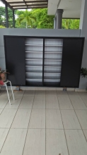 Aluminium Shoe Cabinet