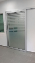 Aluminium Hanging Door