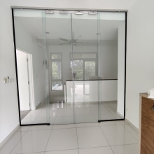 Glass Hanging Door