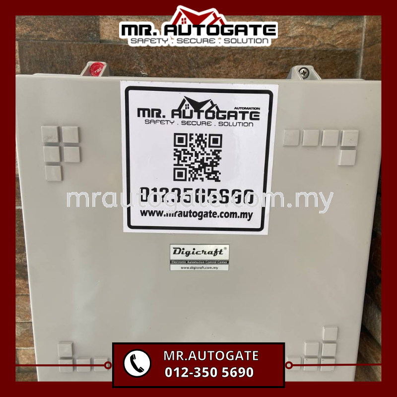 Johor Bahru Auto Gate Near Me Service install DCMoto GFM925W 012-3505690 Mr. AutoGate May 2023