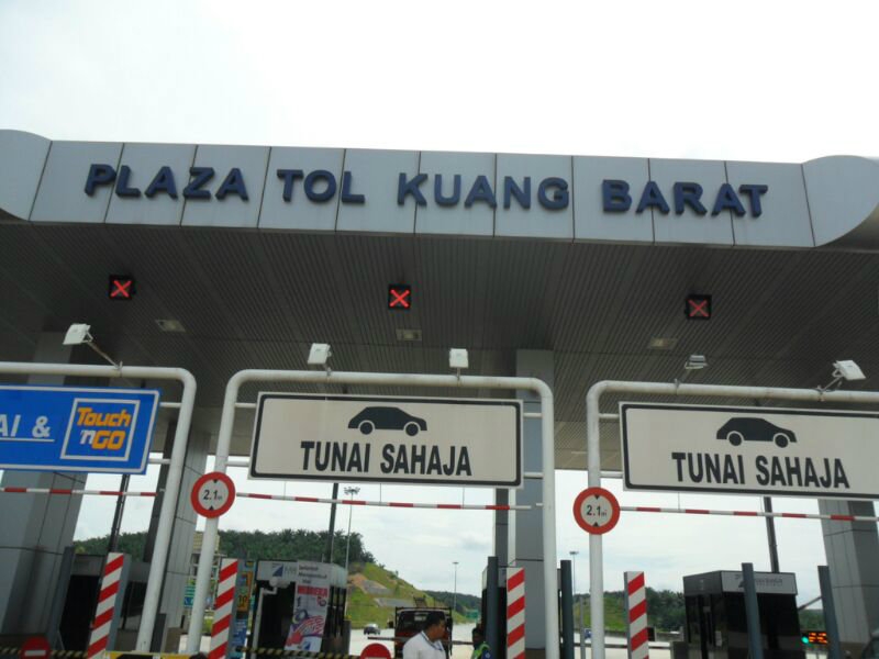 Outdoor Toll Signage