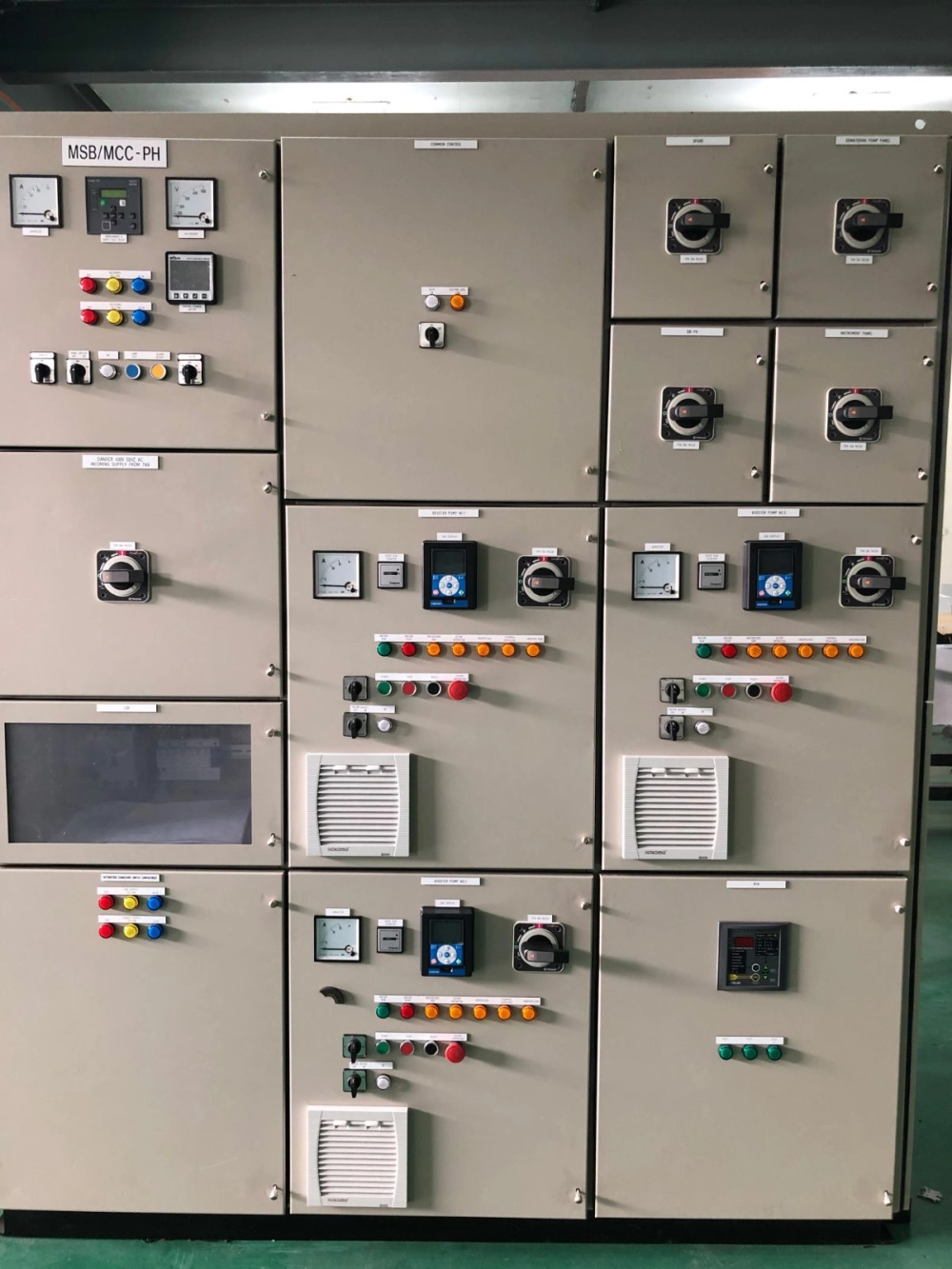 VSD Pump Control Panel