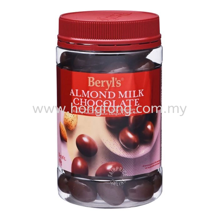 BERYL'S JAR-ALMOND MILK CHOCO(400G)/Jar