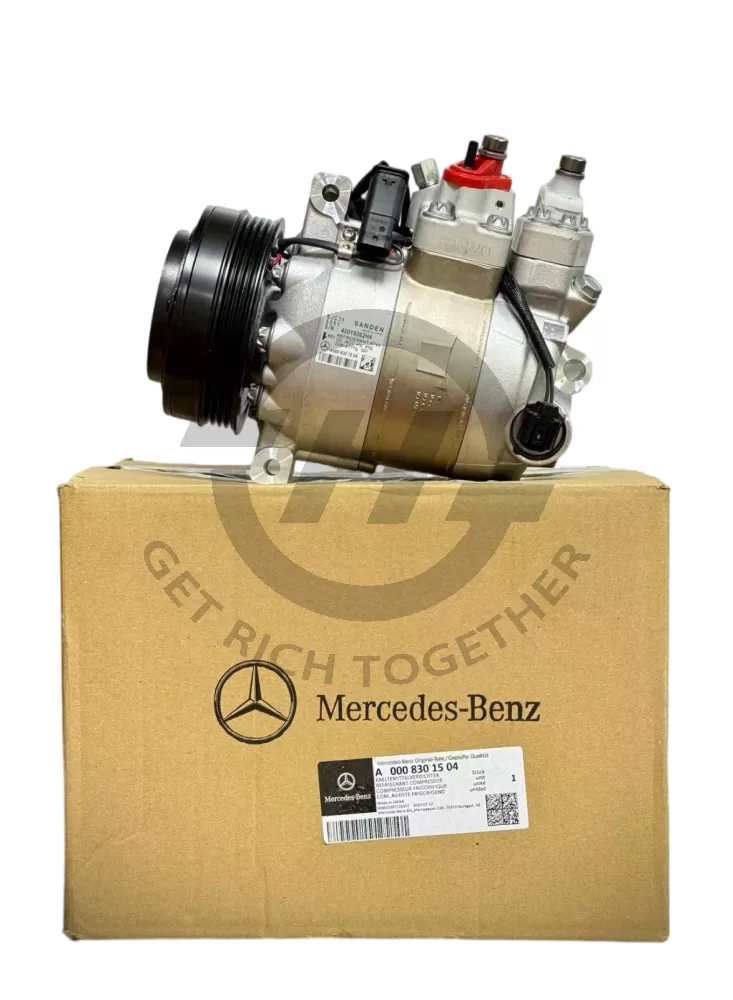 MAYBACH COMPRESSOR MERCEDES-BENZ W222 COMPRESSOR OEM NUMBER A0008301504 12V 4PK 112MM