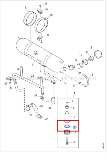 Scania Gasket 1731095