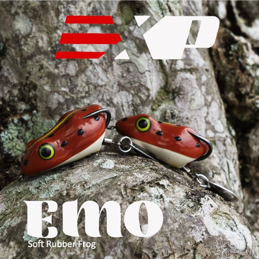 EXP EMO Frog Soft Rubber Frog Expert For Snakehead Hunter Haruan/Toman Bunga/Bujuk