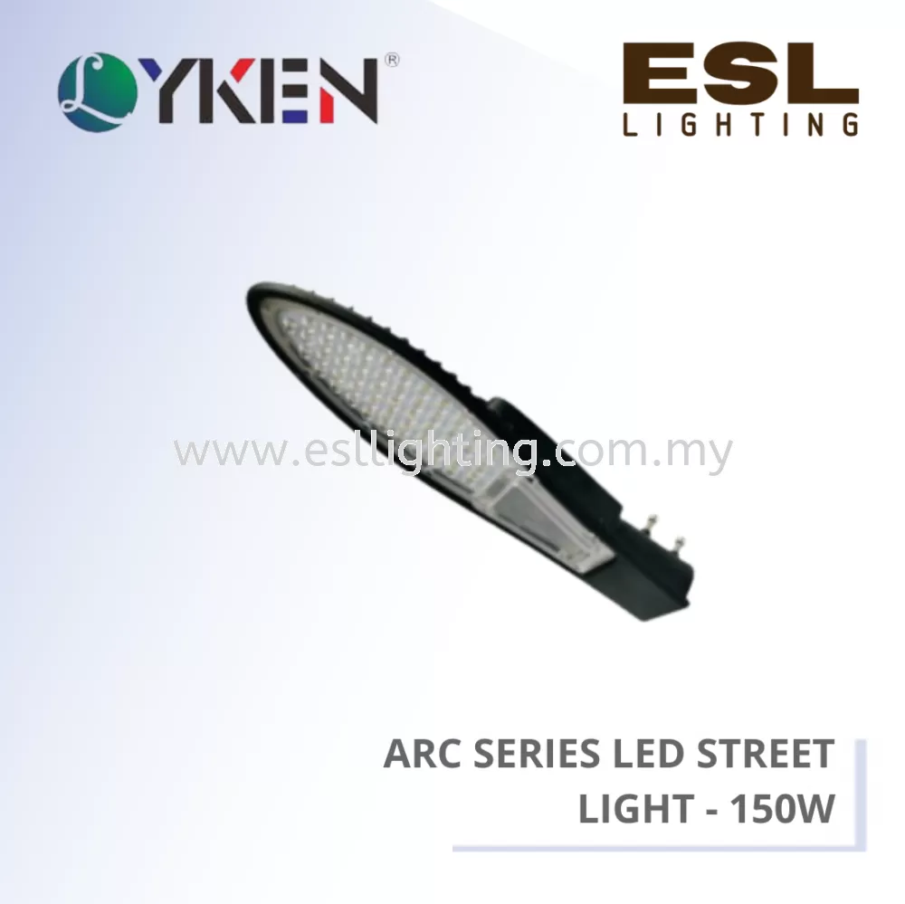 LYKEN ARC SERIES LED STREET LIGHT 150W - LK-150ASL 13500lm