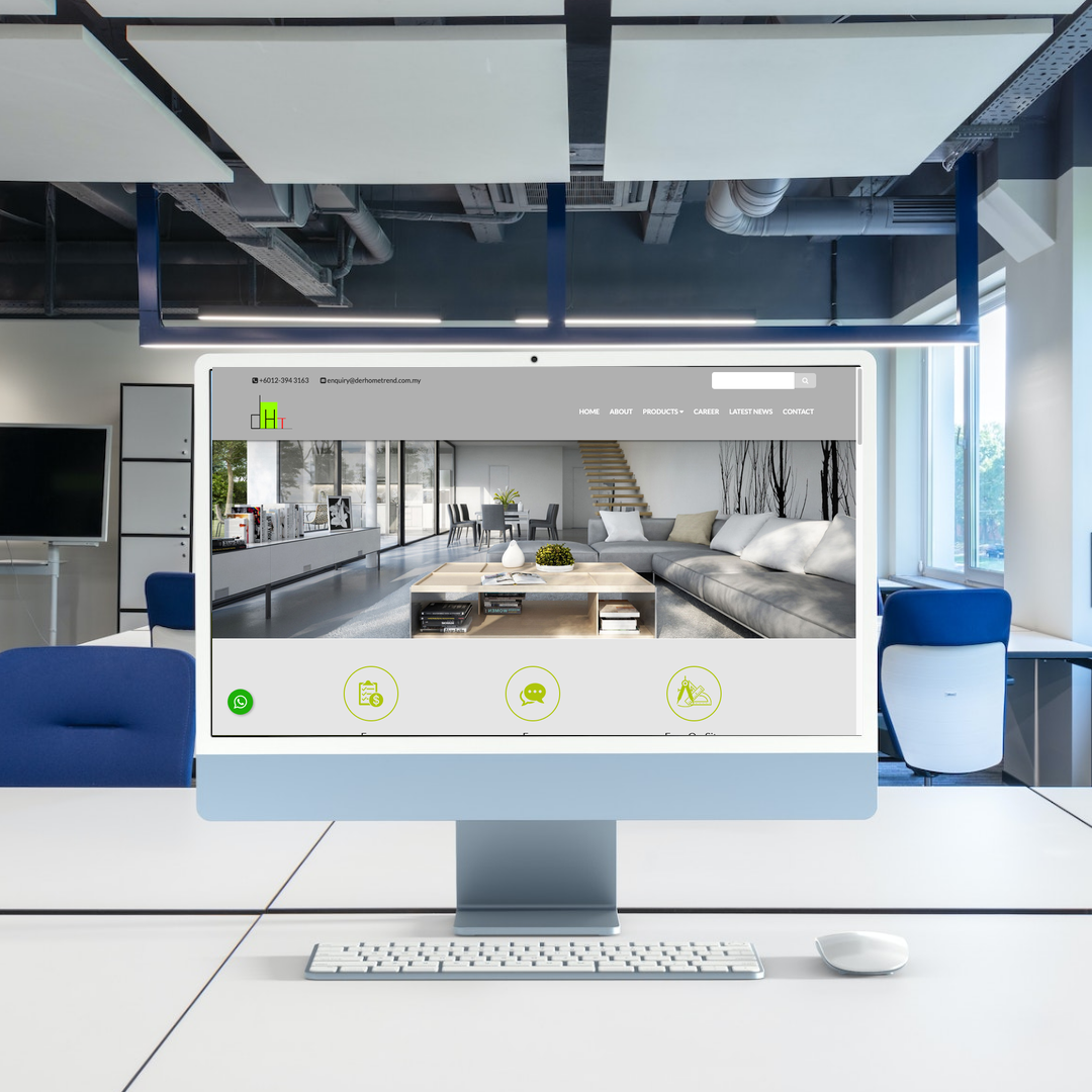 Interior Design & Renovation Contractor Web Design | SEO | Digital Marketing | Kuala Lumpur