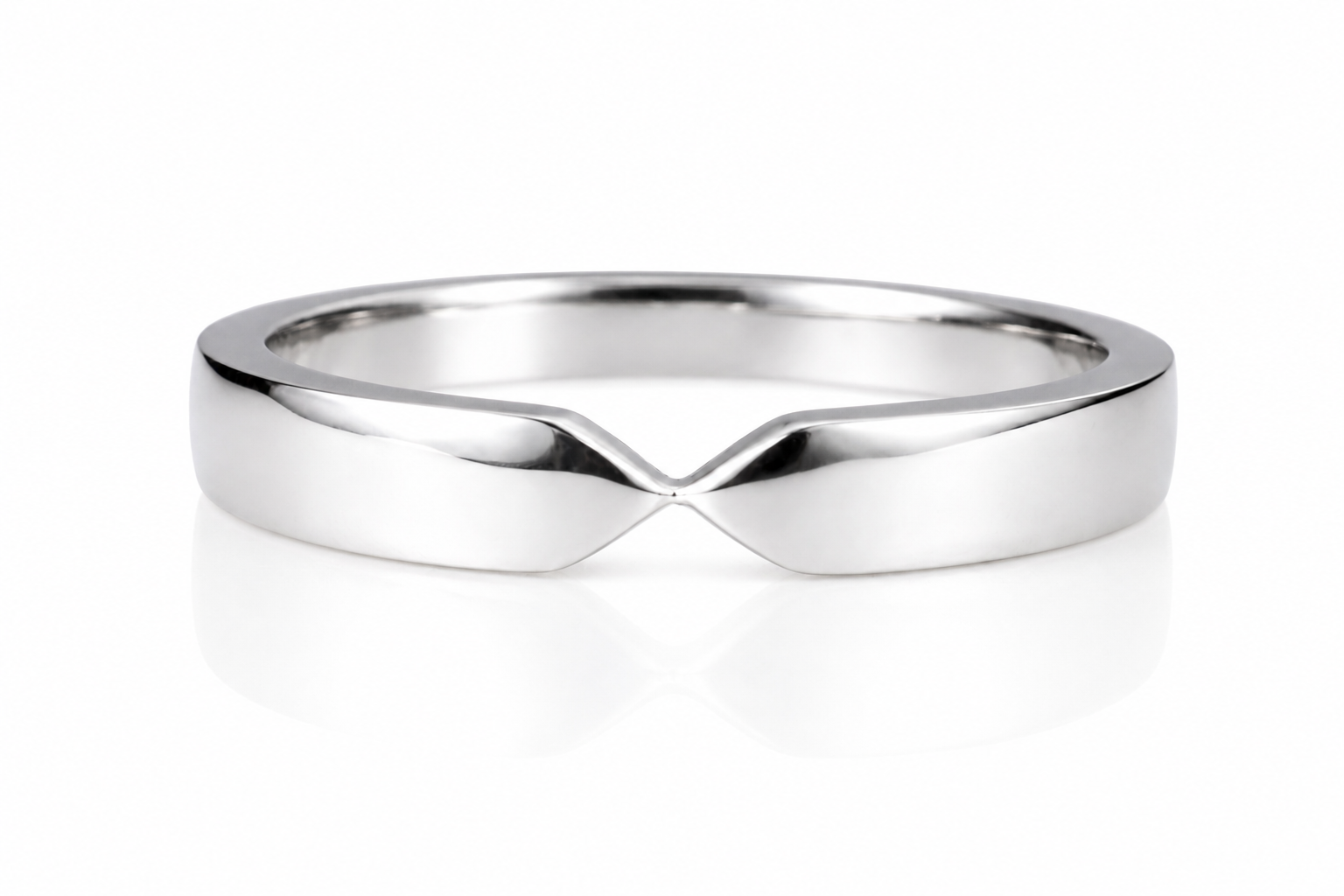 Roman & Co Virel Union Sculpted Wedding Band