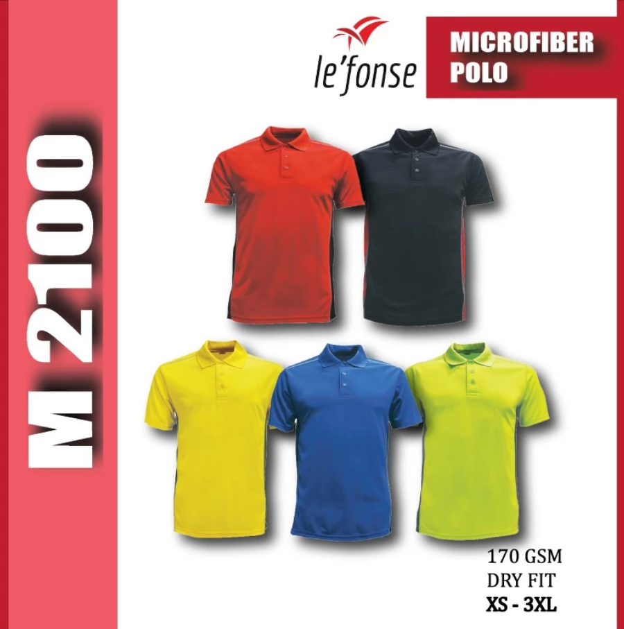 LEFONSE  Premium Microfiber Polo Shirt M2100