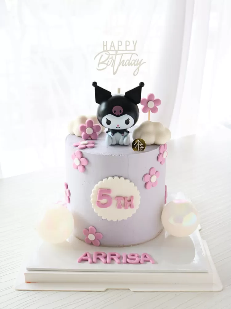 Flower Kuromi Cake 