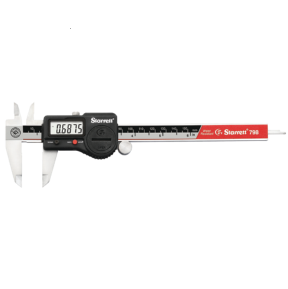 Starrett IP67 Electronic Caliper, 150/0.01mm,without output – Series (798A-6/150)